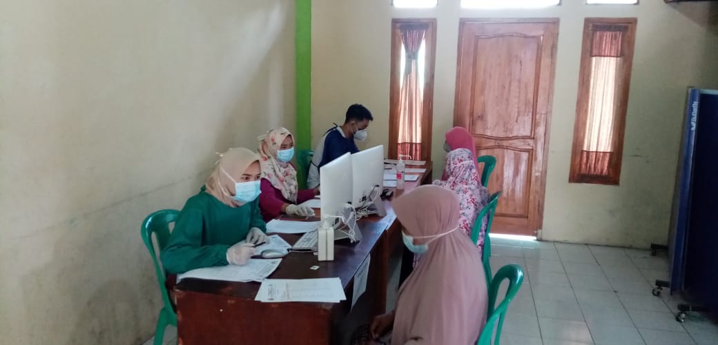 Pemdes Kutajaya Laksanakan Vaksinasi Covid-19 Untuk Lansia Tahap Pertama 