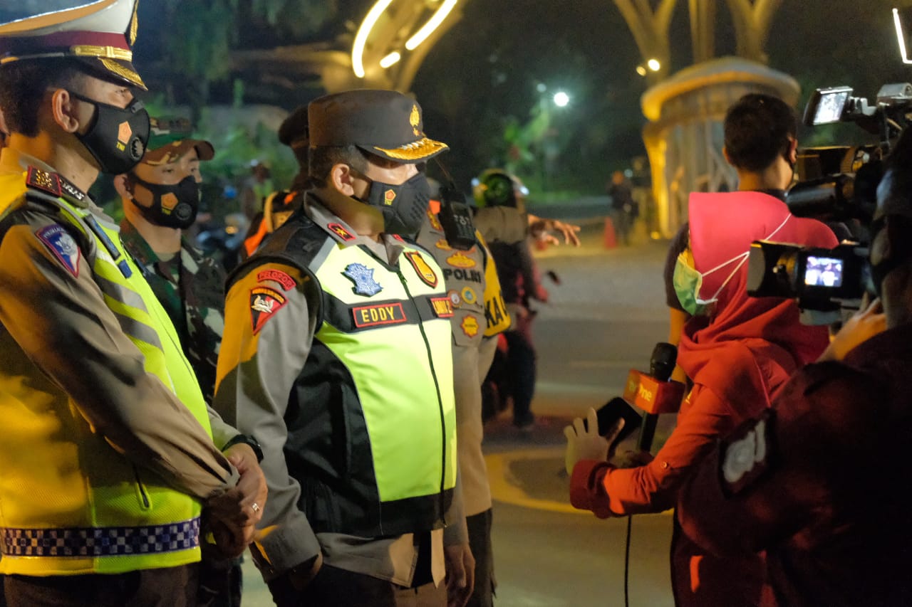 Wakapolda Jabar Cek Pengamanan Pergantian Malam Tahun Baru 2021