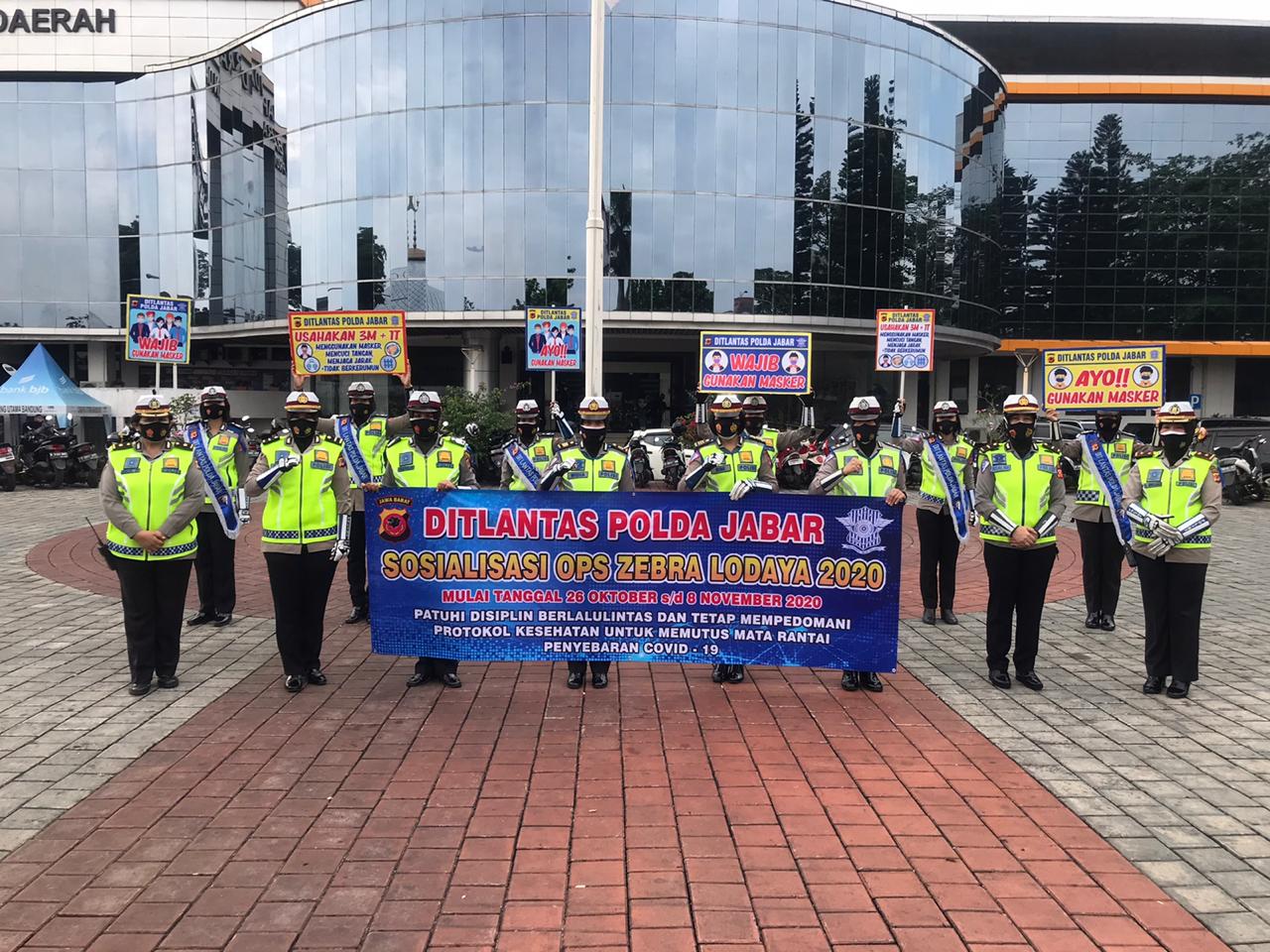 Dit Lantas Polda Jabar Melakukan Sosialisasi Ops Zebra Lodaya 2020 Melalui Media Elektronik di Auto Radio