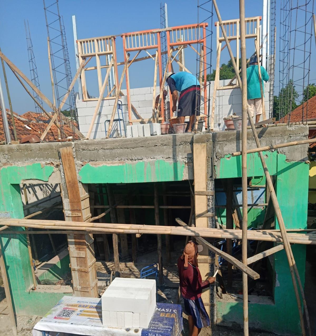 Pemdes Andir Rehab Sarana Posyandu Melalui Anggaran Dana Desa Tahap I Tahun 2024