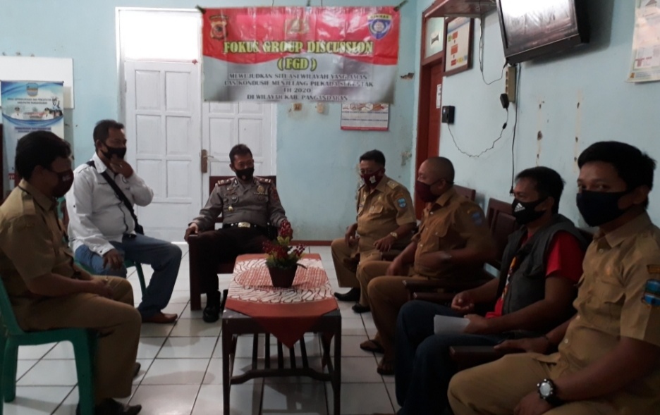 Polsek Sidamulih Gelar FGD Bersama Pemdes Sukaresik