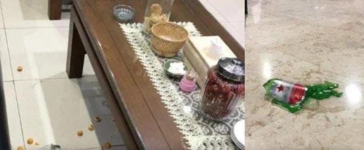 Satreskrim Polres Tulungagung  Memeriksa 6 saksi Dalam Kasus Pelemparan Botol dan Toples