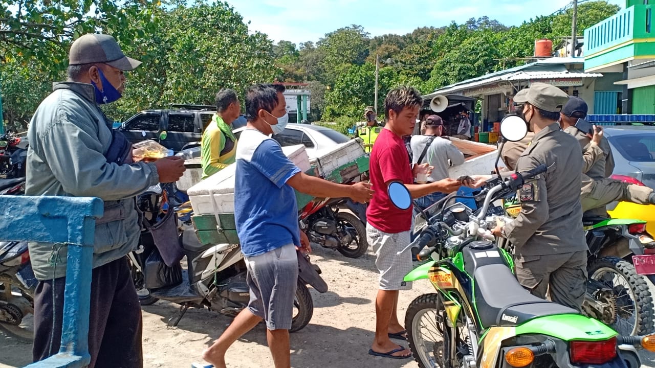 28 Pelanggar Prokes di Area Wisata Pangandaran Ditindak Petugas Gabungan