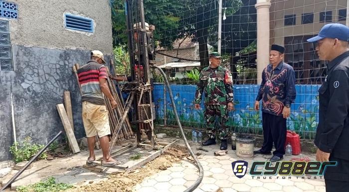 TMMD ke-128 Kodim 0623/Cilegon Bangun 10 Sumur Bor, Atasi Krisis Air Bersih di Pulomerak