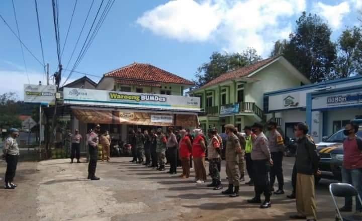 Tekan Penyebaran Covid-19, Polsek Argapura Gencar Laksanakan Ops Yustisi