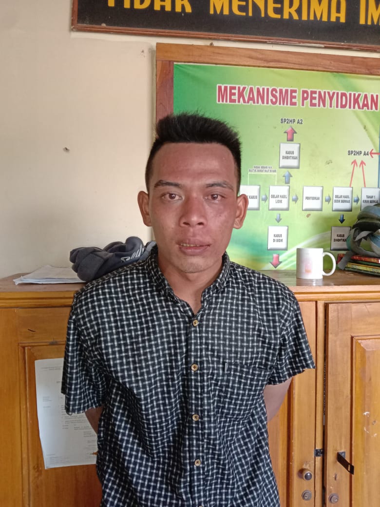 Jaka Diringkus  Polsek Merbau Mataram Karna Kasus Curat