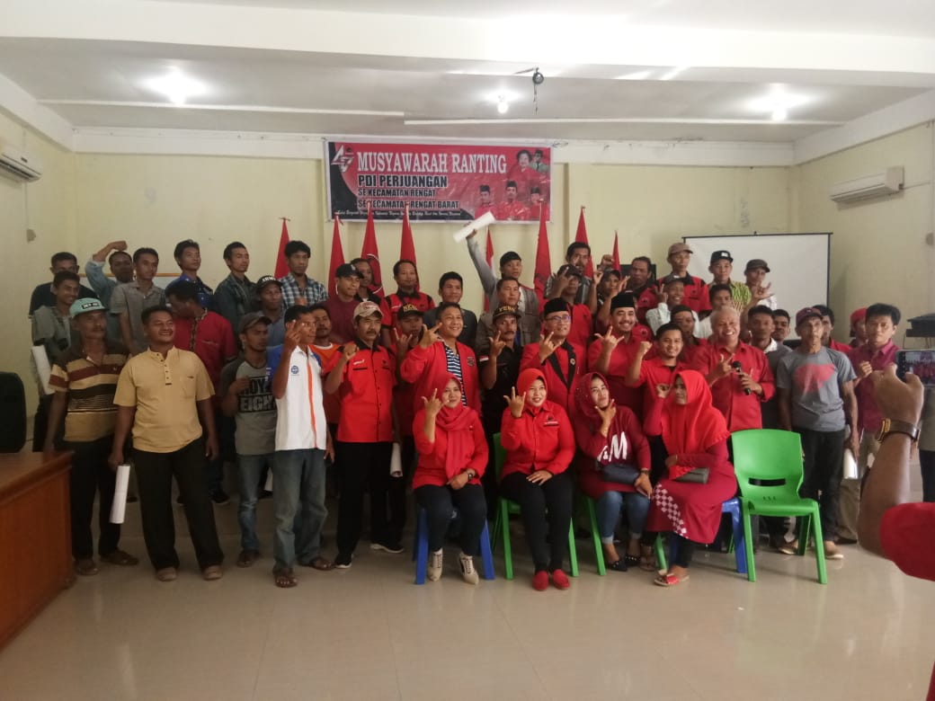 DPC Partai PDIP Kabupaten Inhu Lakukan Persiapan Pelantikan Pengurus Ranting 2 Kecamatan