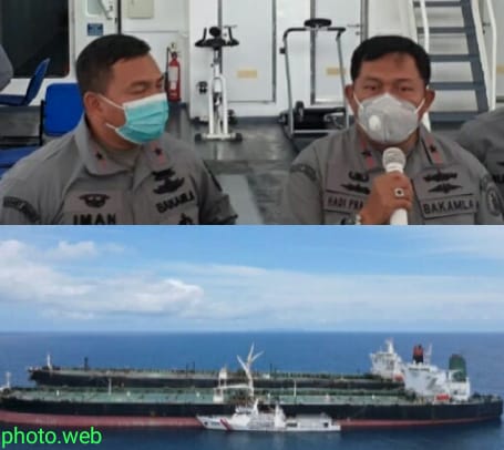 Dua Super Tanker Asing Masuki Perairan Indonesia