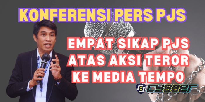 Ini Sikap PJS Atas Aksi Teror ke Media Tempo