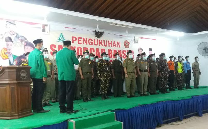 Satkorcab Banser Kota Tegal Dikukuhkan, Habib Ali ZA Ketua Pembina