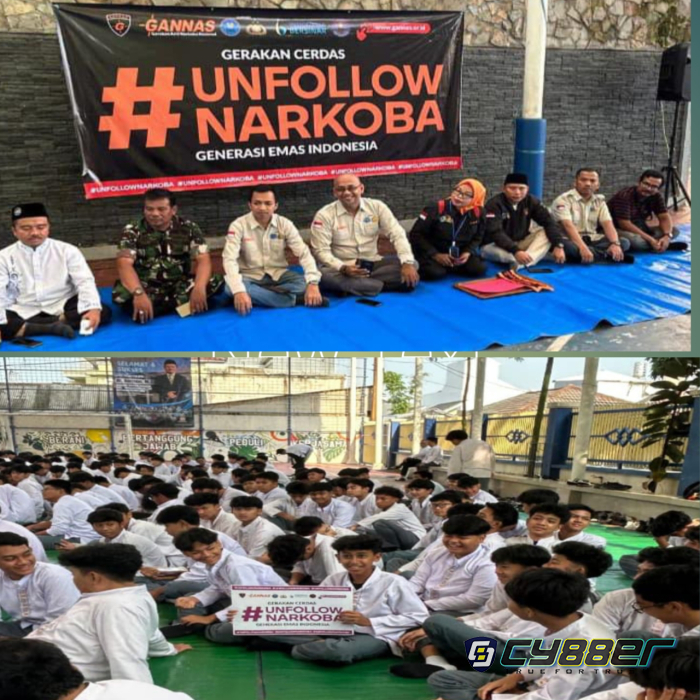 Cegah Penyalahgunaan Narkoba, GANNAS Banten Edukasi Siswa SMAM 25 Pamulang