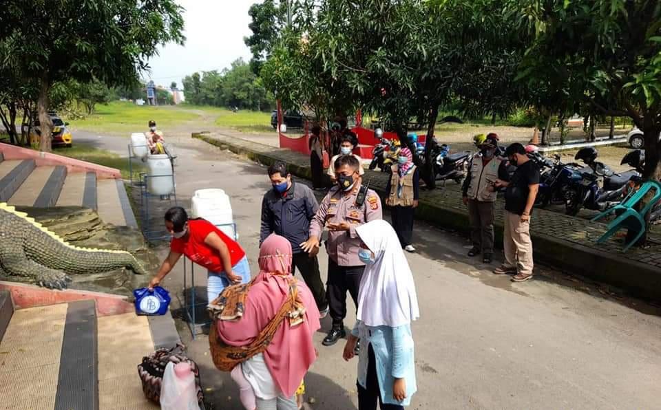 Di Hari Libur, Polres Majalengka Polda Jabar bersama 3 Pilar Gelar Ops Yustisi Sasar Wisata Jembar Waterpark