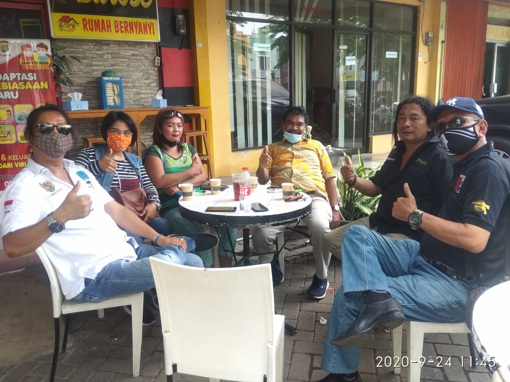 Kongkow Bareng Bersama Calon Ketua DPC FBI, Ketua DPP LMPPSDMI Bahas Sinergitas Antar Lembaga
