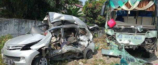 Menghadiri Acara Pernikahan, Sembilan Remaja Mesjid  Mengalami Kecelakaan