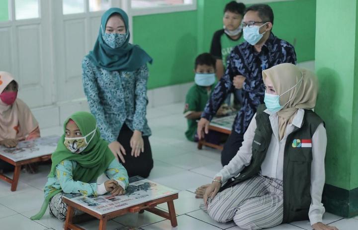 Diresmikan Ruang Belajar Online Kampung Lauk, Ringankan Beban Orang Tua