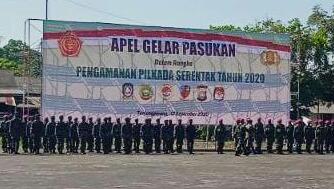 Apel Gelar Pasukan Pengamanan Pilkada Serentak