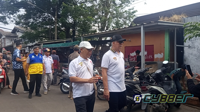 Disperindag Cilegon Tertibkan Pedagang di Atas Drainase Pasar Blok F, 29 Lapak Direlokasi ke Dalam Pasar