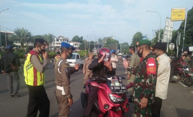 Satu Jam Gelar Ops Yustisi, 60 Wisatawan Terjaring Razia Masker