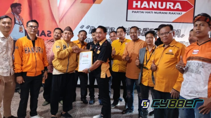 Diantar Dukungan 11 PAC, Asep Uwoh Resmi Daftar Calon Ketua DPC Partai Hanura Purwakarta