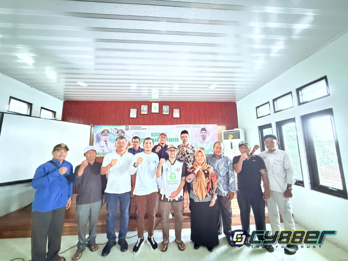 Lurah Gerem Dorong Posyantek Citra Muda Olah Air Sumur Bor Menjadi Air Minum