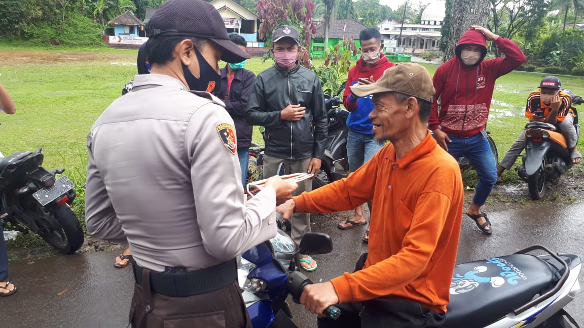 Polsek Langkaplancar Bersama Tim Gabungan Kembali Gelar Ops Yustisi