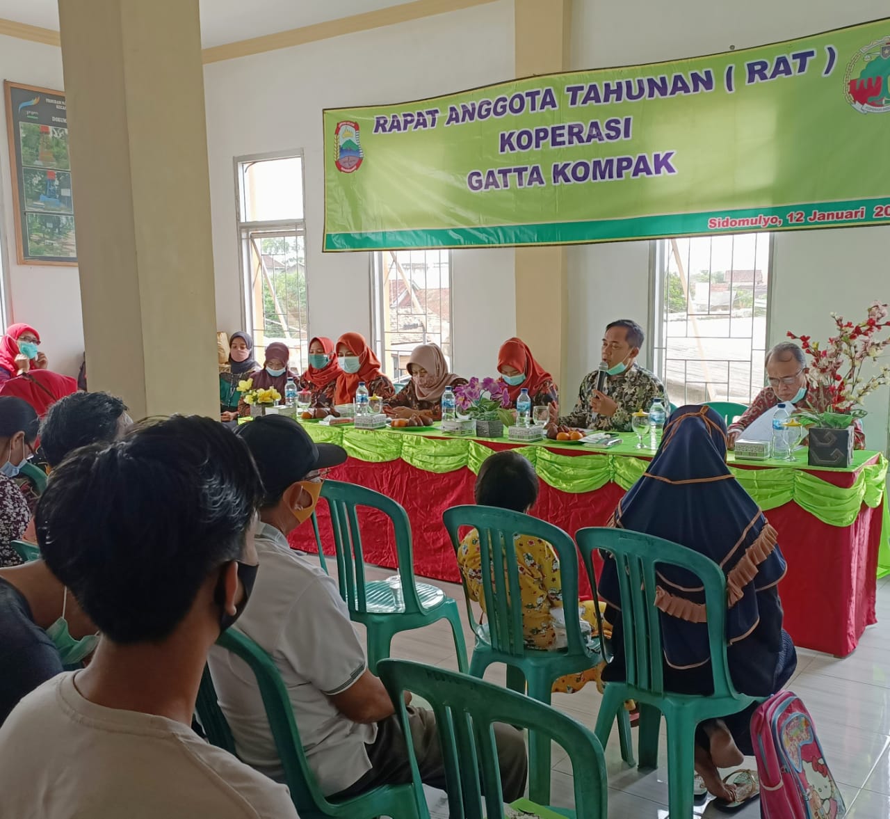 (RAT) Koperasi Gatta Kompak Sidomulyo: Kecilkan Kredit Tingkatkan Simpanan