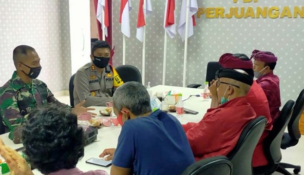 Masa Kampanye, Kapolres-Dandim Bangli Sambangi Paslon