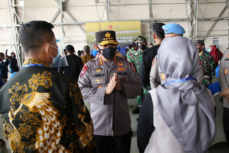 Kapolri Tawarkan Anak Prajurit Awak Nanggala 402 Jadi Polisi 