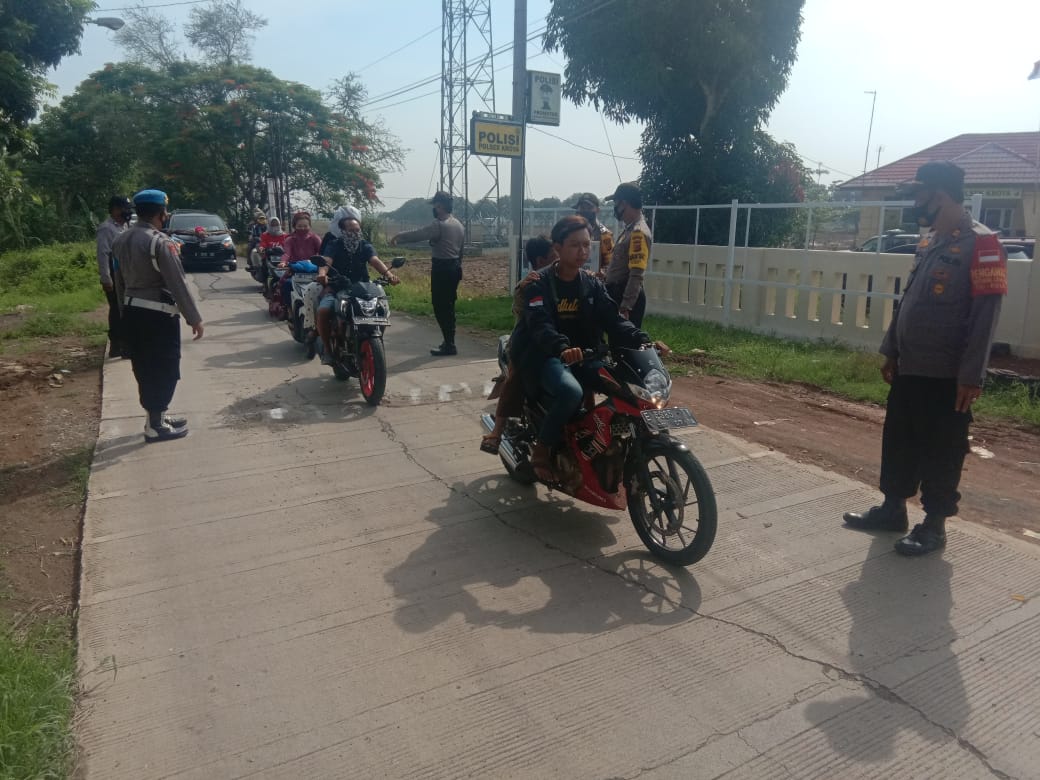 TNI Polri Bersinergi Laksanakan Ops Yustisi di Wilkum Polres Indramayu Polda Jabar