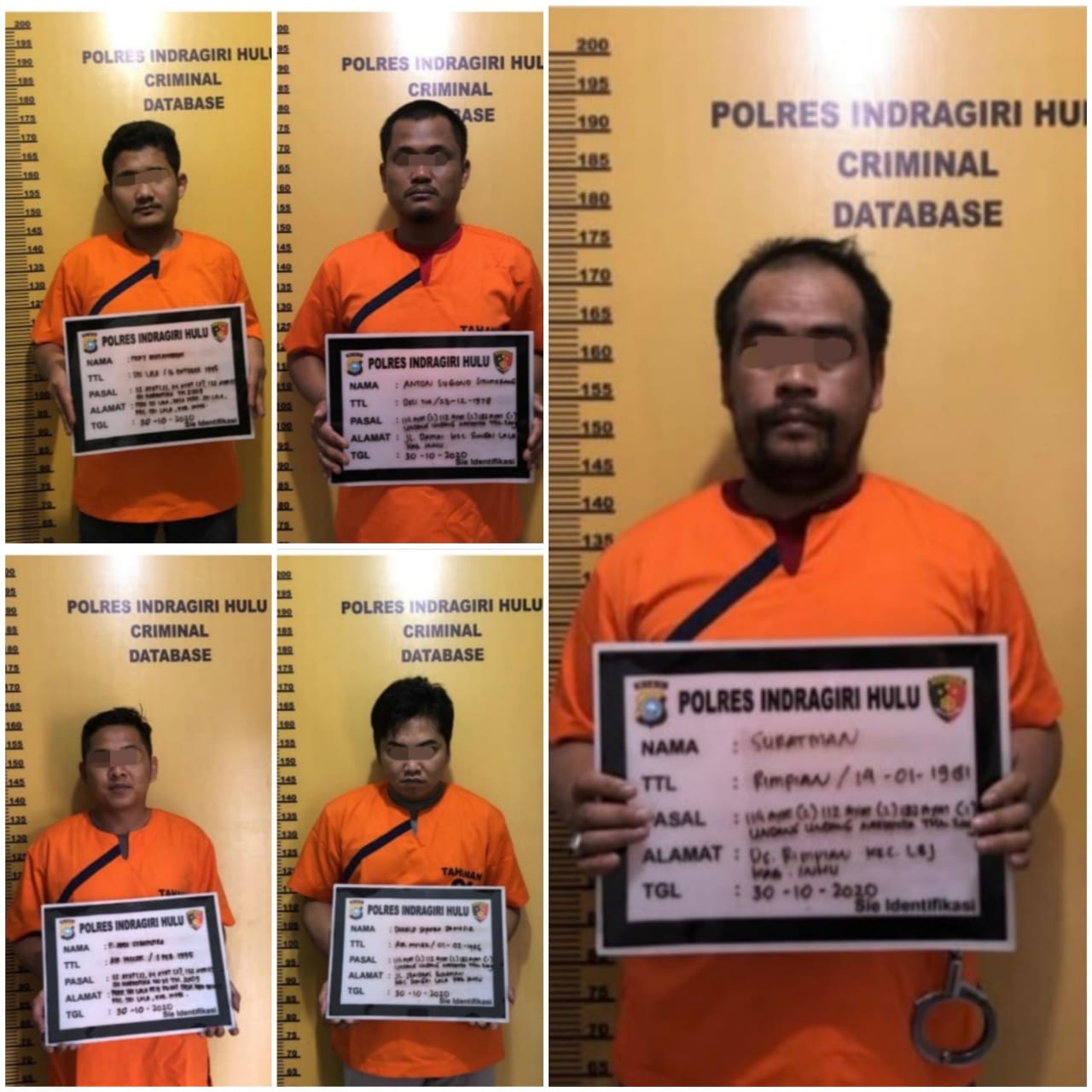 Wakapolres Inhu Turun Tangan, Brewok CS Berhasil Digulung