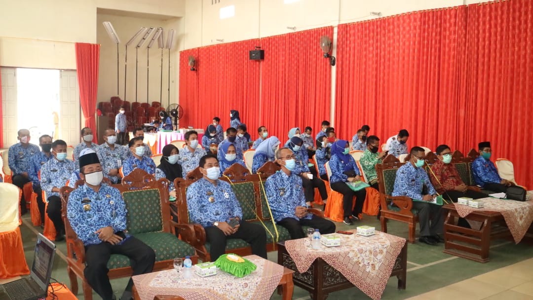 Bupati Tanggamus Apresiasi Kegiatan Evaluasi Pelaksanaan Kerja Sama Tahun 2020