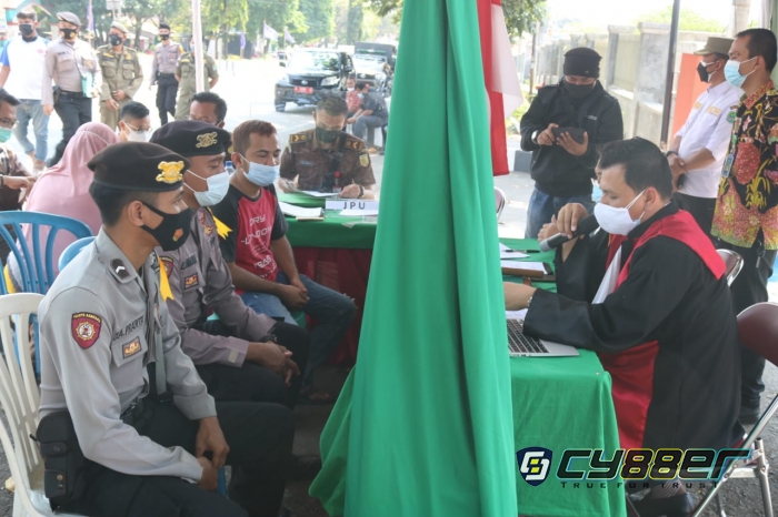 Langgar PPKM Darurat, 5 Pelaku Usaha di Majalengka Disidang Tipiring