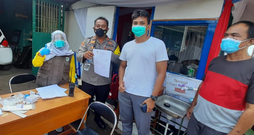 Hari Ketiga Idul Fitri, Pos Pelayanan Cijapati Bandung Siapkan Rapid Tes dan Swab Bagi Para Pengemudi