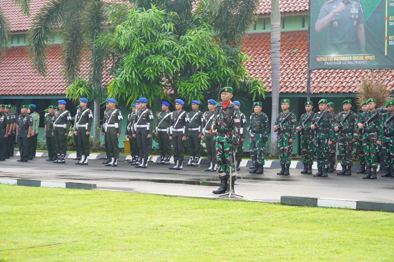 Upacara 17-an, Danrem 064/MY Bacakan Amanat dan Penekanan Kasad