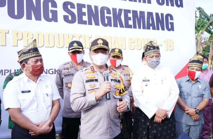Kapolda Riau Pimpin Launching Program Jaga Kampung di Siak