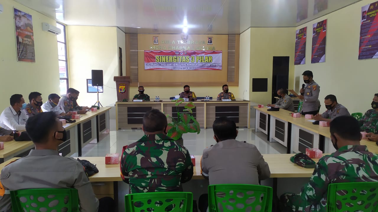 Polres Mesuji Ciptakan Situasi Kamtibmas yang Kondusif dan Cegah Covid-19
