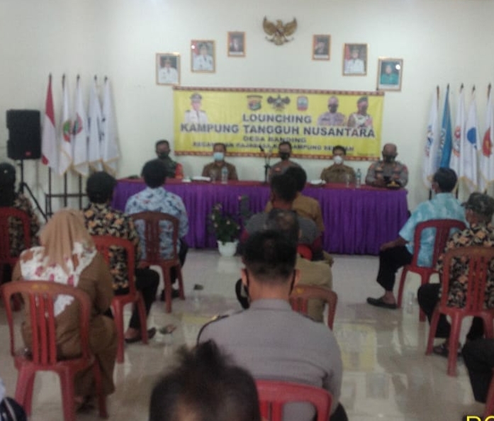 Polres Lamsel Terus Resmikan Kampung Tangguh Nusantara, Hari Ini di Desa Banding