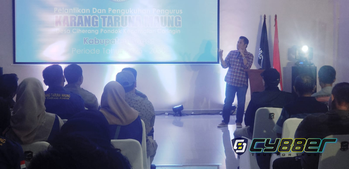 Katar Maung Dikukuhkan, Hadir Untuk Membangun Ciherang Pondok