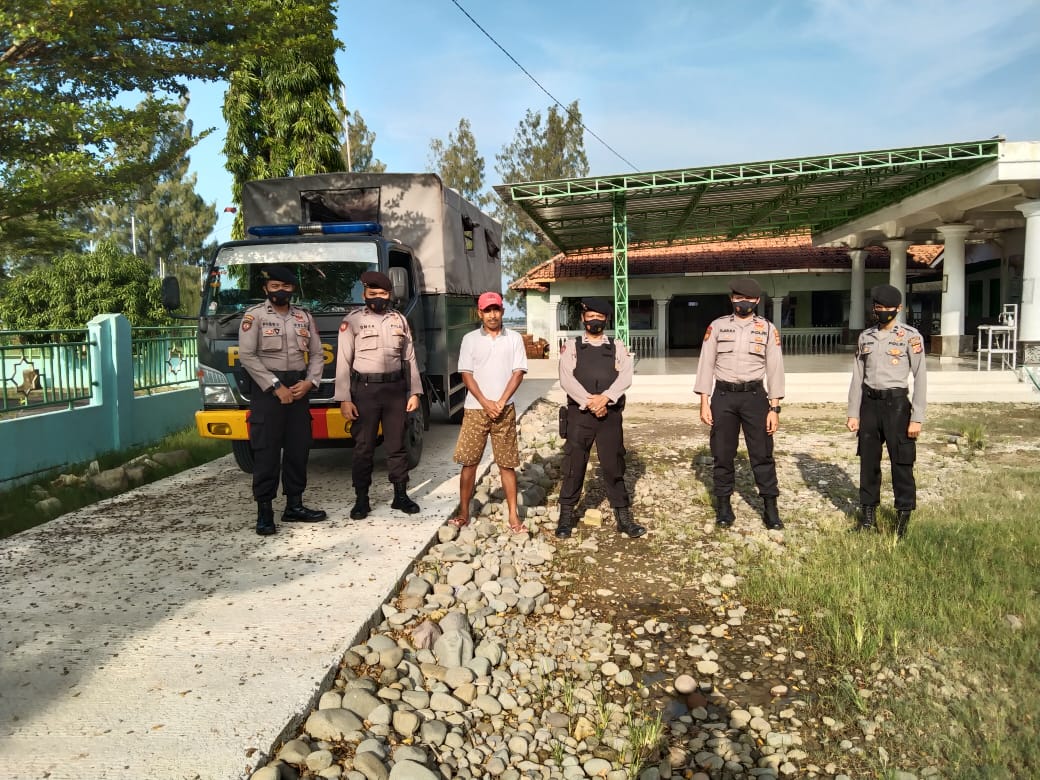 Sat Sabhara Polres Cirebon Kota Polda Jabar Antisipasi Tawuran di Wilayah Kapetakan