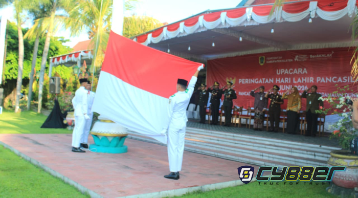 Dandim 0723/Klaten Hadiri Upacara Peringatan Hari Lahir Pancasila 2026, Teguhkan Komitmen Kebangsaan Dan Persatuan