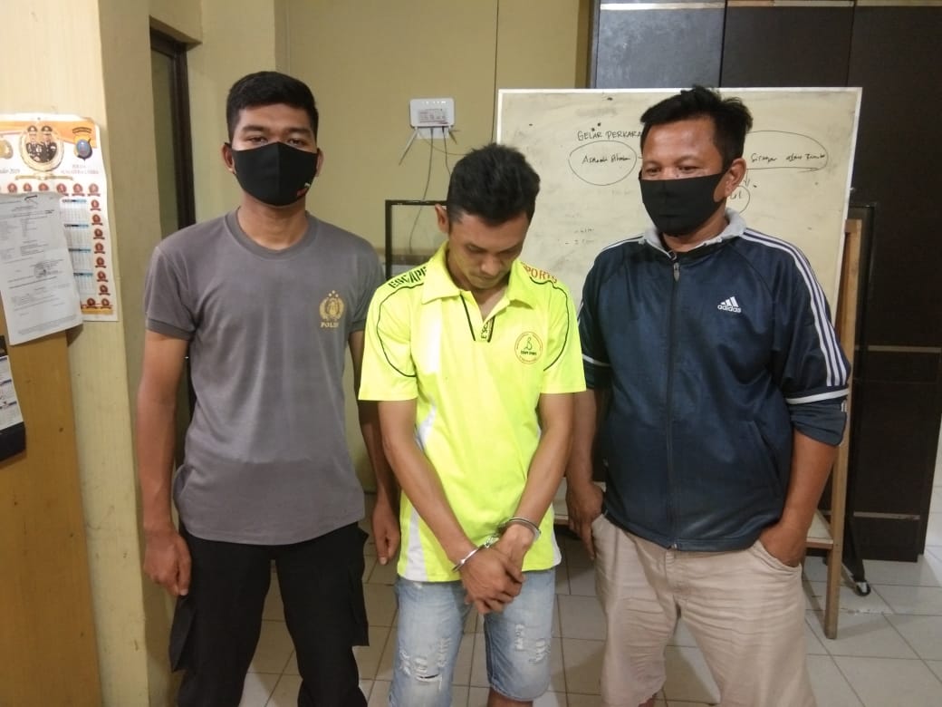 Jual Shabu Kepada Polisi, CI Diciduk Sat Res Narkoba Polres Tanjung Balai Tanpa Perlawanan