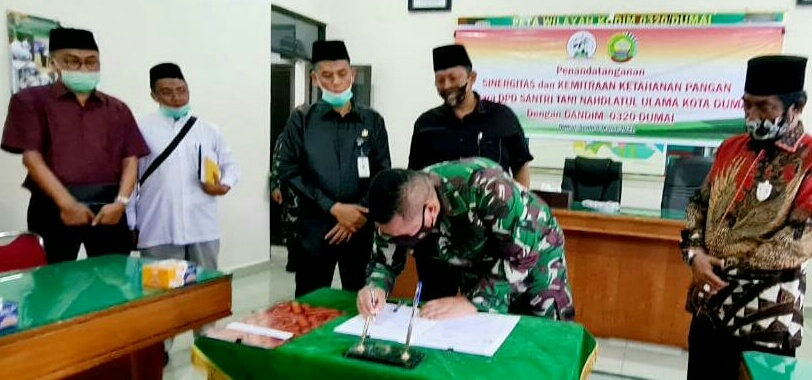 MoU Dengan Unsur Forkopinda, Rusli Ahmad: Selain Tingkatkan Ketahanan Pangan, SANTAN NU Juga Tanam Nilai Luhur Pancasila