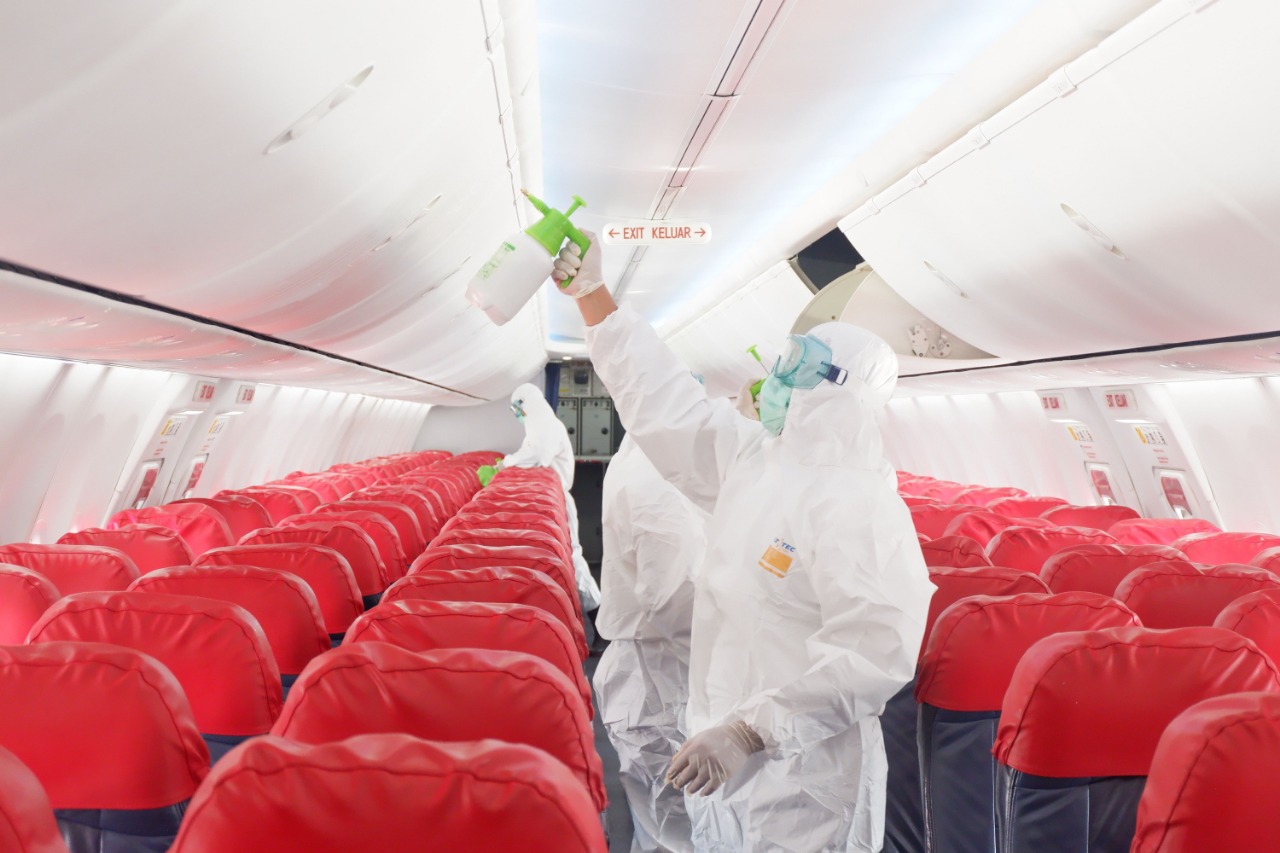 Lion Air Sterilisasi Seluruh Pesawat Operasional Sesuai Standar Internasional, Demi Jamin Keamanan dan Keselamatan Penumpang 