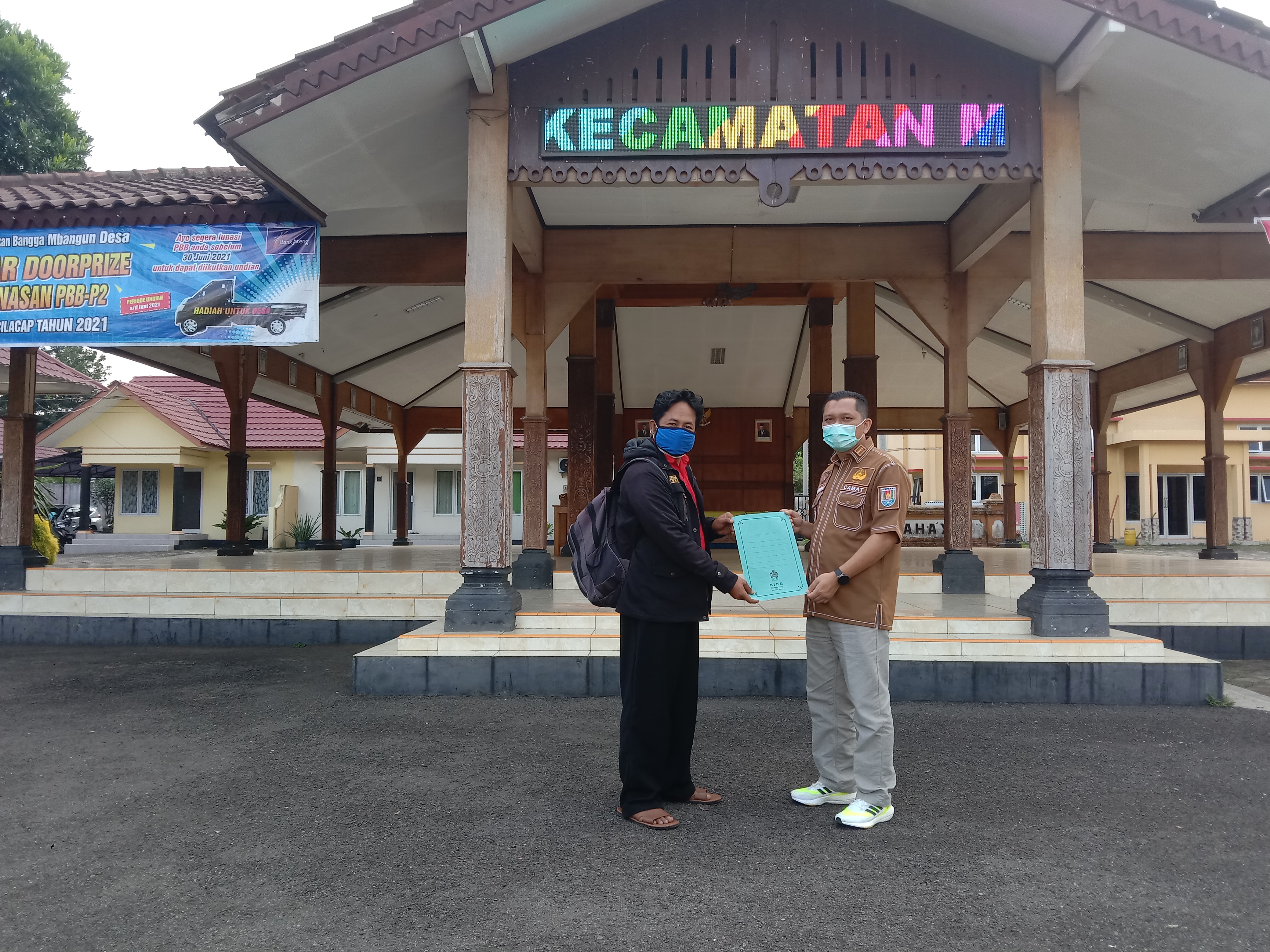 Salut dengan Kedermawanan Camat Majenang Saat Membantu Pembangunan Taman Pendidikan Al 
