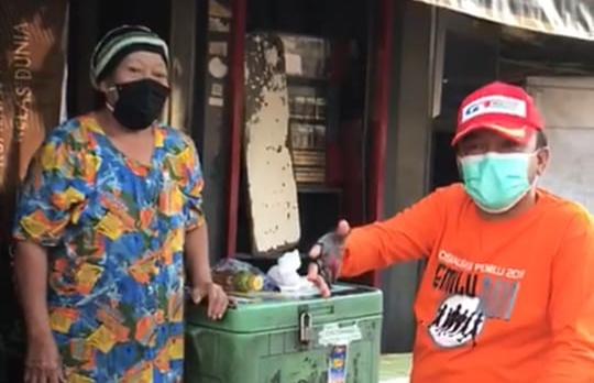Jumadi Monitoring PPKM Ke Warga Kota Tegal