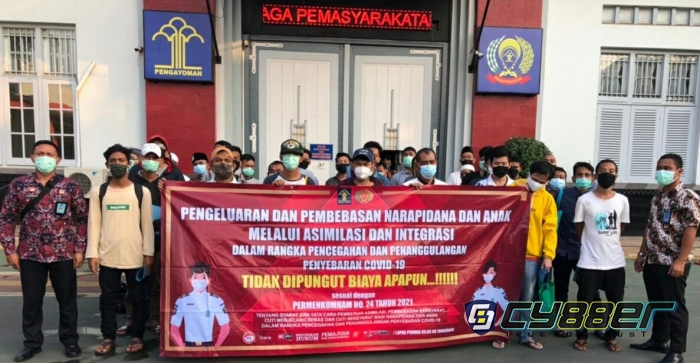 39 Narapidana Lapas Pemuda Kelas IIA Tangerang Dapat Asimilasi Dirumah