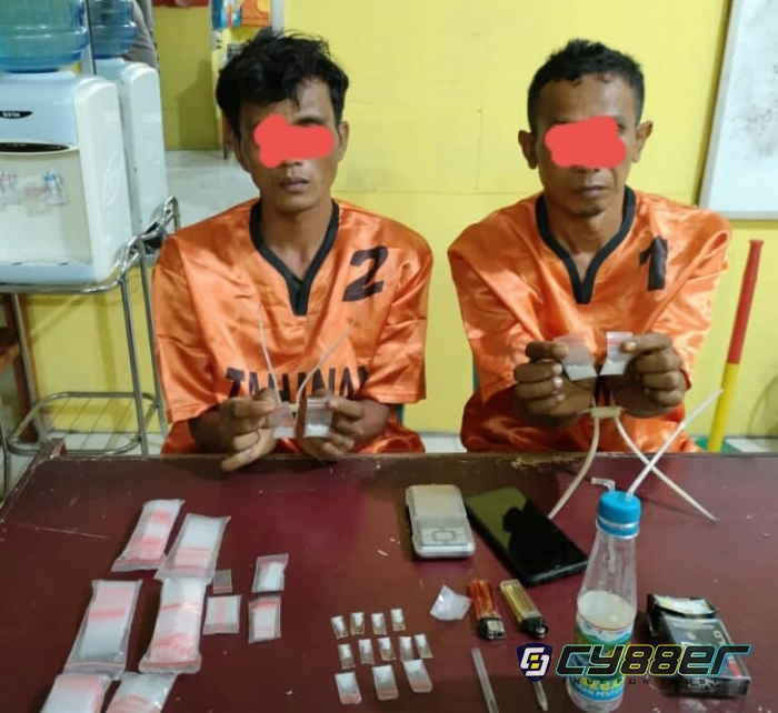 Polsek Kuantan Mudik Tangkap Kurir Sabu
