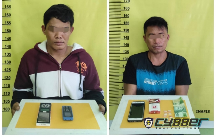Polsek Kelayang Ringkus Dua Pemakai dan Pengedar Sabu