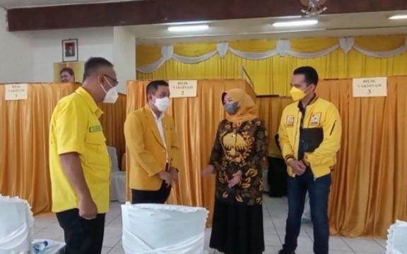 DPD Golkar Cilacap Kembali Laksanakan Vaksinasi Masal Gelombang ke III