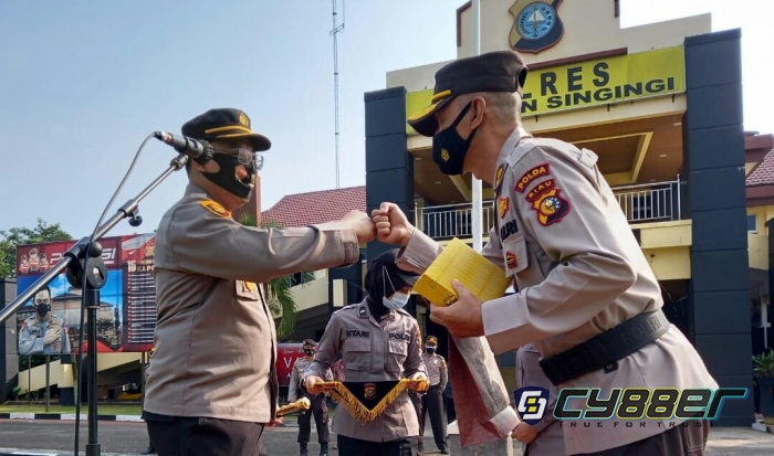 AKBP Mahmudin Memasuki Purna Bakti, Izin Pamit Kepada Kapolres dan Jajaran Polres Kuansing 